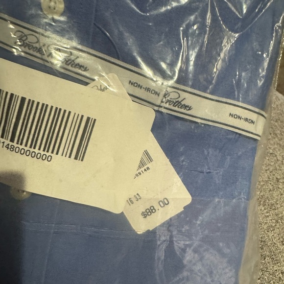 Brooks Brothers Blue Men's Shirt. Brand New with tags in the original packaging - Picture 6 of 7